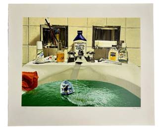 Signed Doug Webb “Urban Daydream II" Serigraph
