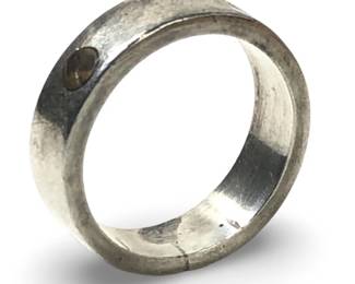 Fantastic Mexico Sterling Silver Love Ring
