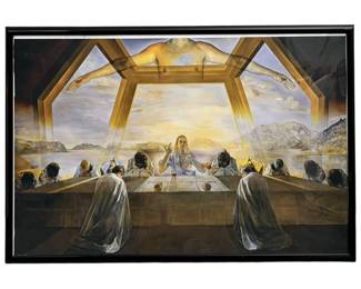 Salvador Dali “Sacrament of Last Supper" Serigraph
