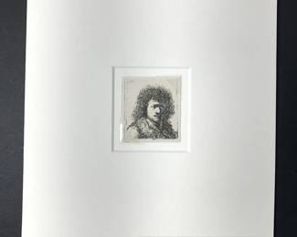 Circa 1890 Heliogravure (circle of) Rembrandt
