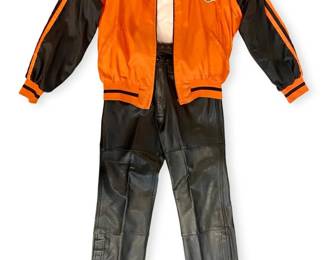 Vintage Harley Davidson Jacket and Pants
