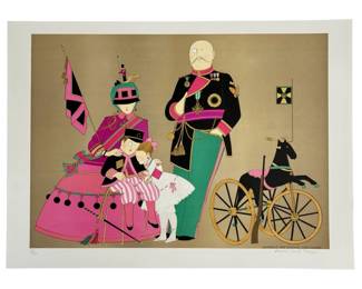 Signed Denis Paul Noyer Lithograph
