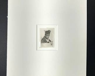 Circa 1890 Heliogravure (circle of) Rembrandt
