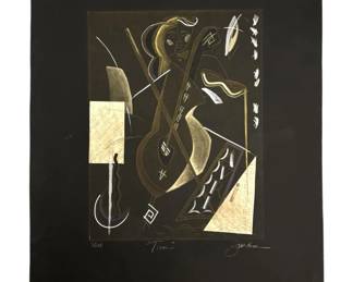 Signed Jardine “Tino" Lithograph
