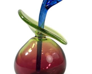 Jan Benda Krystyna Art Glass Perfume Bottle
