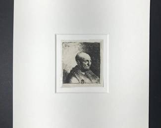 Circa 1890 Heliogravure (circle of) Rembrandt
