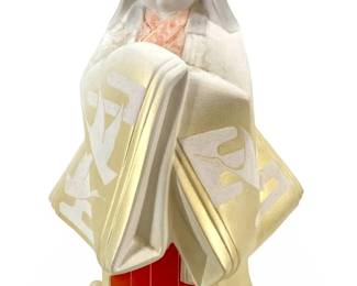 Porcelain Genuine Japanese Hakata Doll
