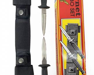 Hornet Combo Tactical Dagger Set & Sheath
