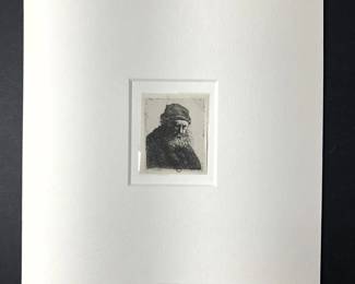 Circa 1890 Heliogravure (circle of) Rembrandt
