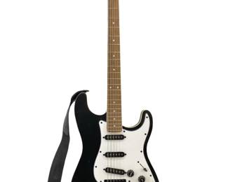 Vintage Fender Black Electric Guitar
