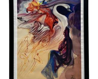 Salvador Dali "Le Langage de l'oiseau" Serigraph
