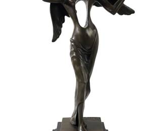 Salvador Dali L’Ange Surrealiste Bronze Sculpture
