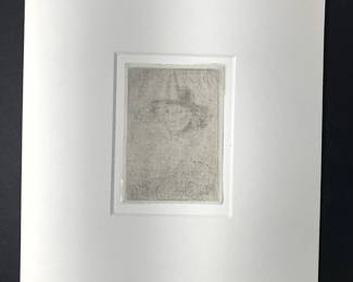 Circa 1890 Heliogravure (circle of) Rembrandt
