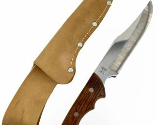 Japan Maxam Steel Knife and Sheath
