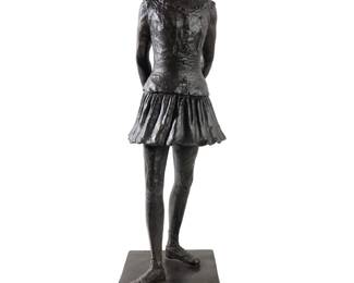 Edgar Degas Little Fourteen Year Old Dancer Bronze
