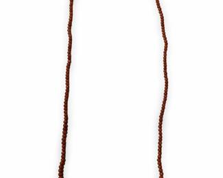 Captivating Salmon Coral Bead Necklace
