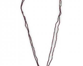 Mesmerizing 2 Strand Garnet Bead Necklace
