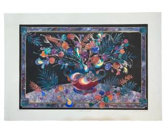 Signed Michael John March Monoprint
