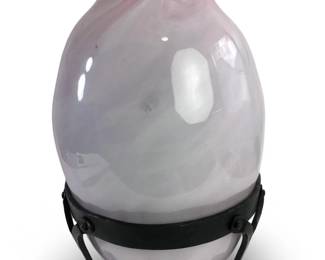 Mark Stevenson Modernist Pink Urn W/Iron Stand
