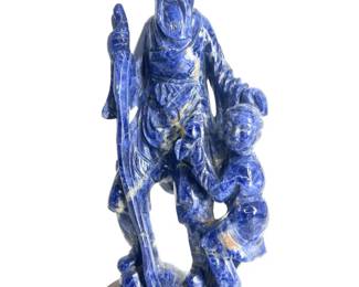 Chinese Lapis Lazuli Carved Sculpture
