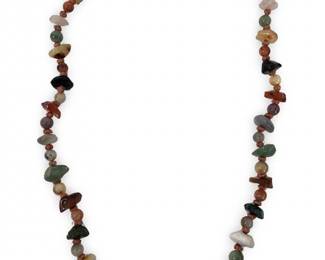 Remarkable Chunky Multi Gemstone Necklace
