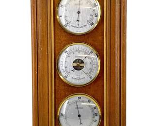 Vintage Springfield Weather Station Barometer

