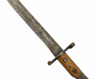 Antique Ross Rifle Co. WWI Era* Swiss Bayonet
