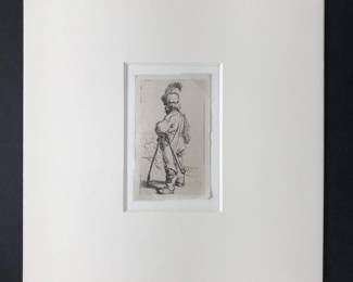 Circa 1890 Heliogravure (after) Rembrandt Van Rijn
