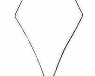 Beautiful Sterling Silver Ruby & Diamond Necklace
