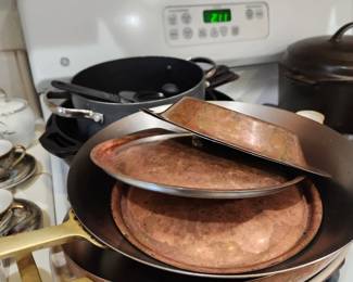 Copper pots/pans
