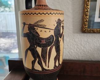 Museum copy pottery signed and numbered