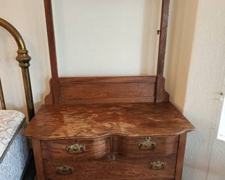 Antique dresser mirror also available just not attached