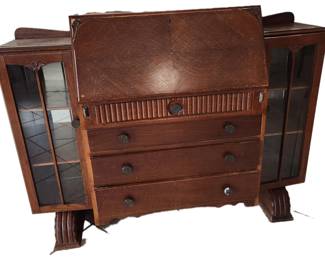 Vintage Secretary/side cabinet