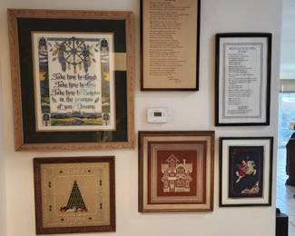 Various cross stitch