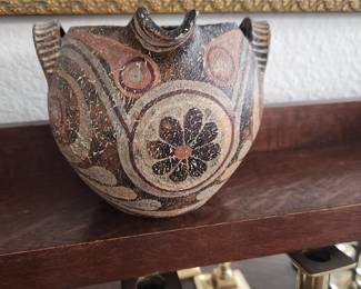 Museum copy pottery signed and numbered