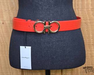 204 AUTHENTIC NEW Salvatore Ferragamo Belt