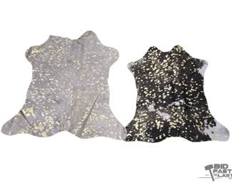 5520 NEW 2 Glamorous Gold Cowhides