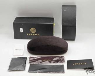 1750 Versace, Prada Tom Ford Sunglass Cases, Lens Cloths Pamphlets
