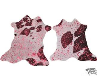 5516 NEW 2 Mini Red Glamorous Cowhides