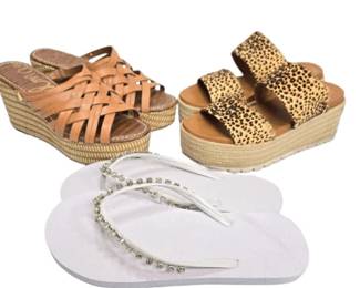 2072 3 Wedges Sandals