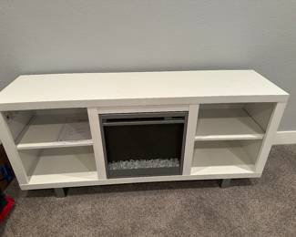 Walker Edison electric fire place/cabinet