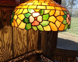 Leaded Glass Lamp