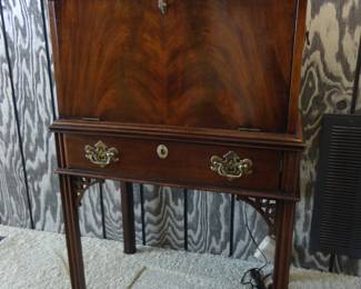 Vintage Silver Chest on Legs