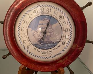 Vintage thermometer from First Nat'l Bank of Dothan
