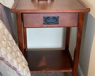 1 of 2 bedside tables