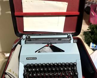 Typewriter made in Sweden