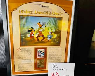 Disney w/stamps