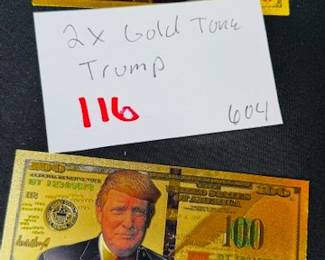 Gold Tone Trump