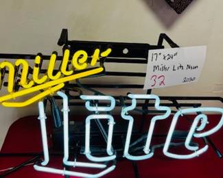 Miller Lite Neon