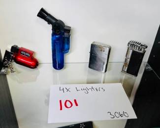 4x lighters